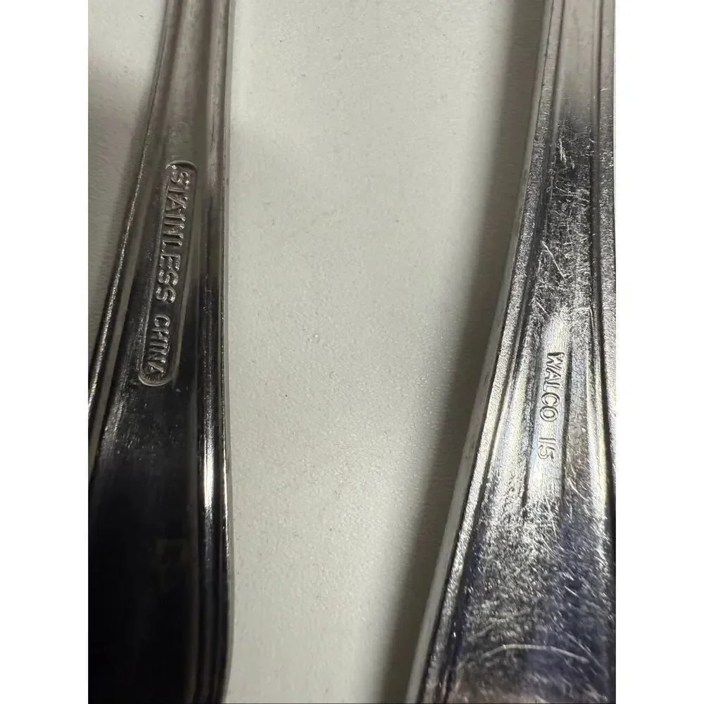 Set Of 10 Stainless Vintage Flatware Mixed